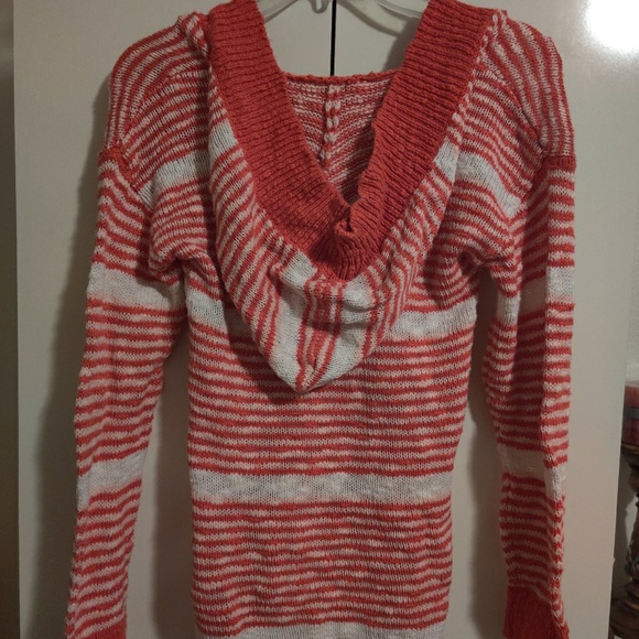 Roxy Orange and white striped long sleeve - Picture 2 of 4
